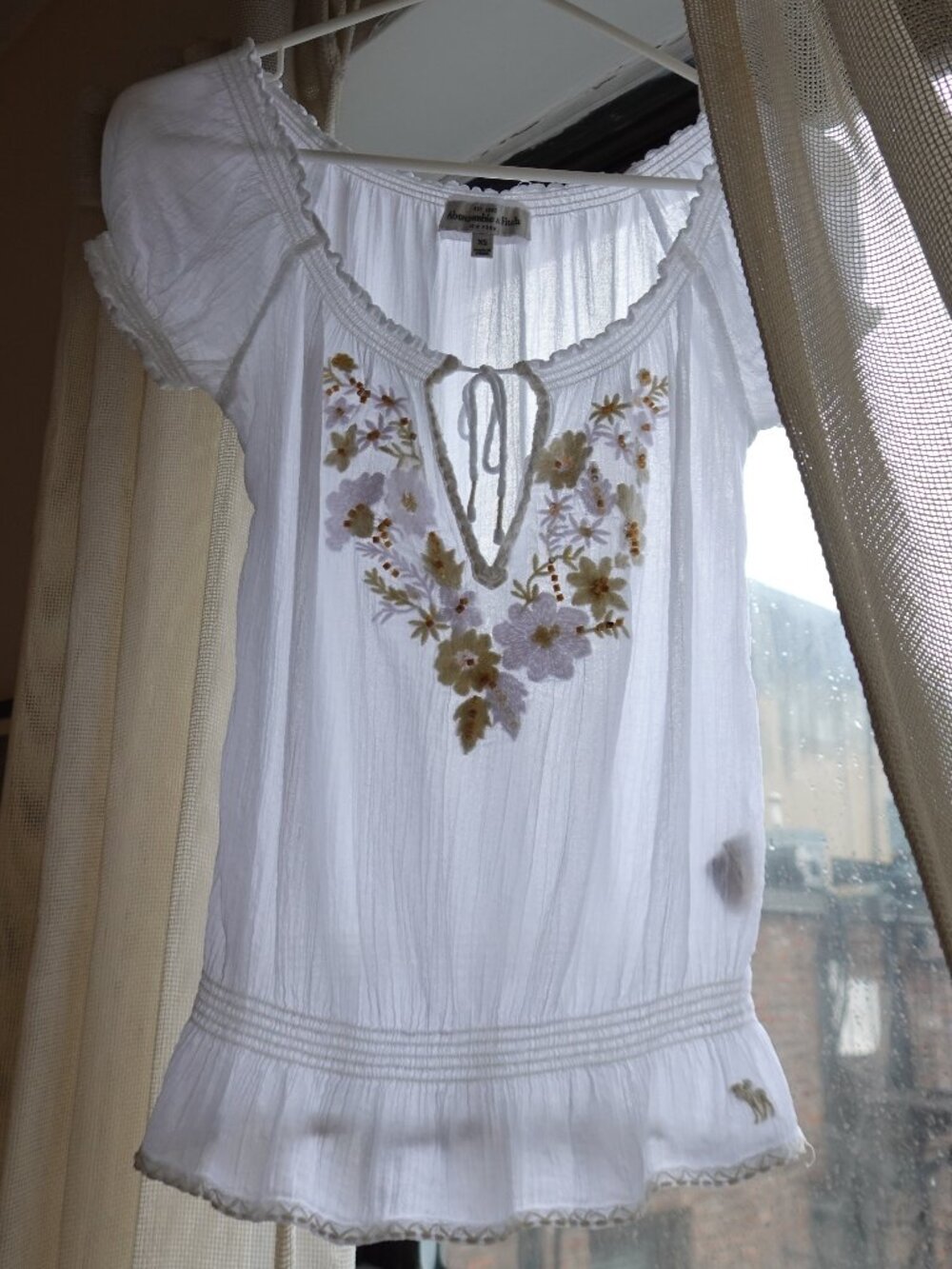 Vintage Abercrombie & Fitch Short-Sleeve Blouse